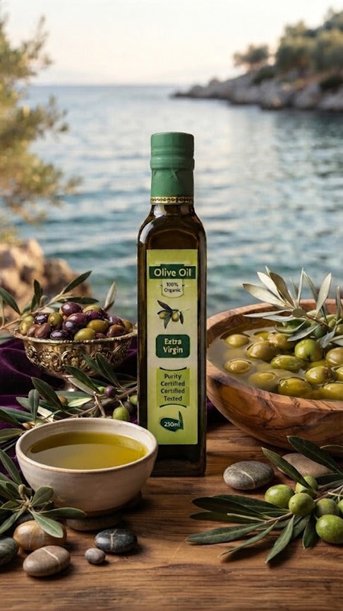 Olive Oil – 100% Organic Extra Virgin